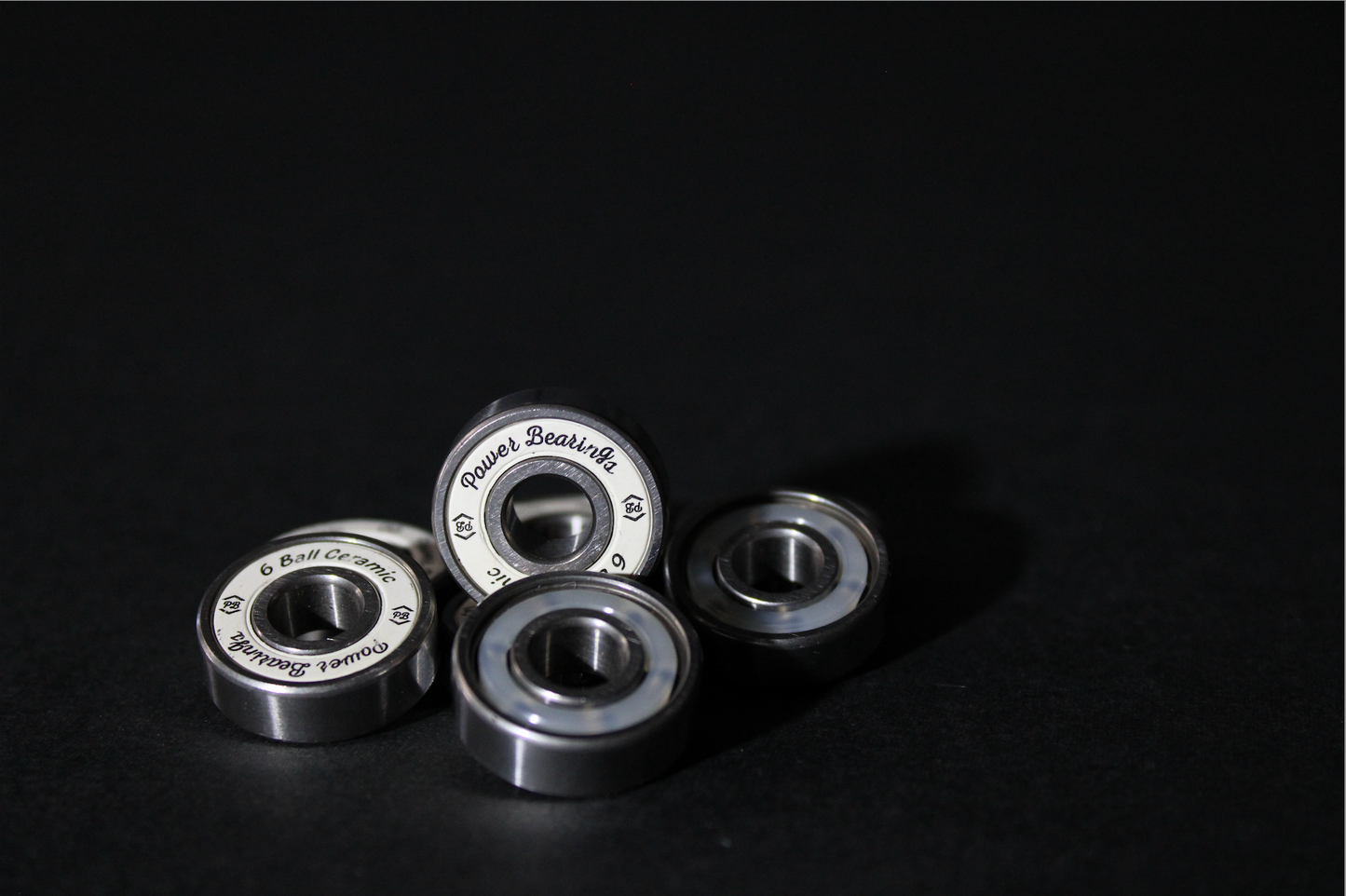 Power Bearings 6-Ball Ceramic inline skate bearings