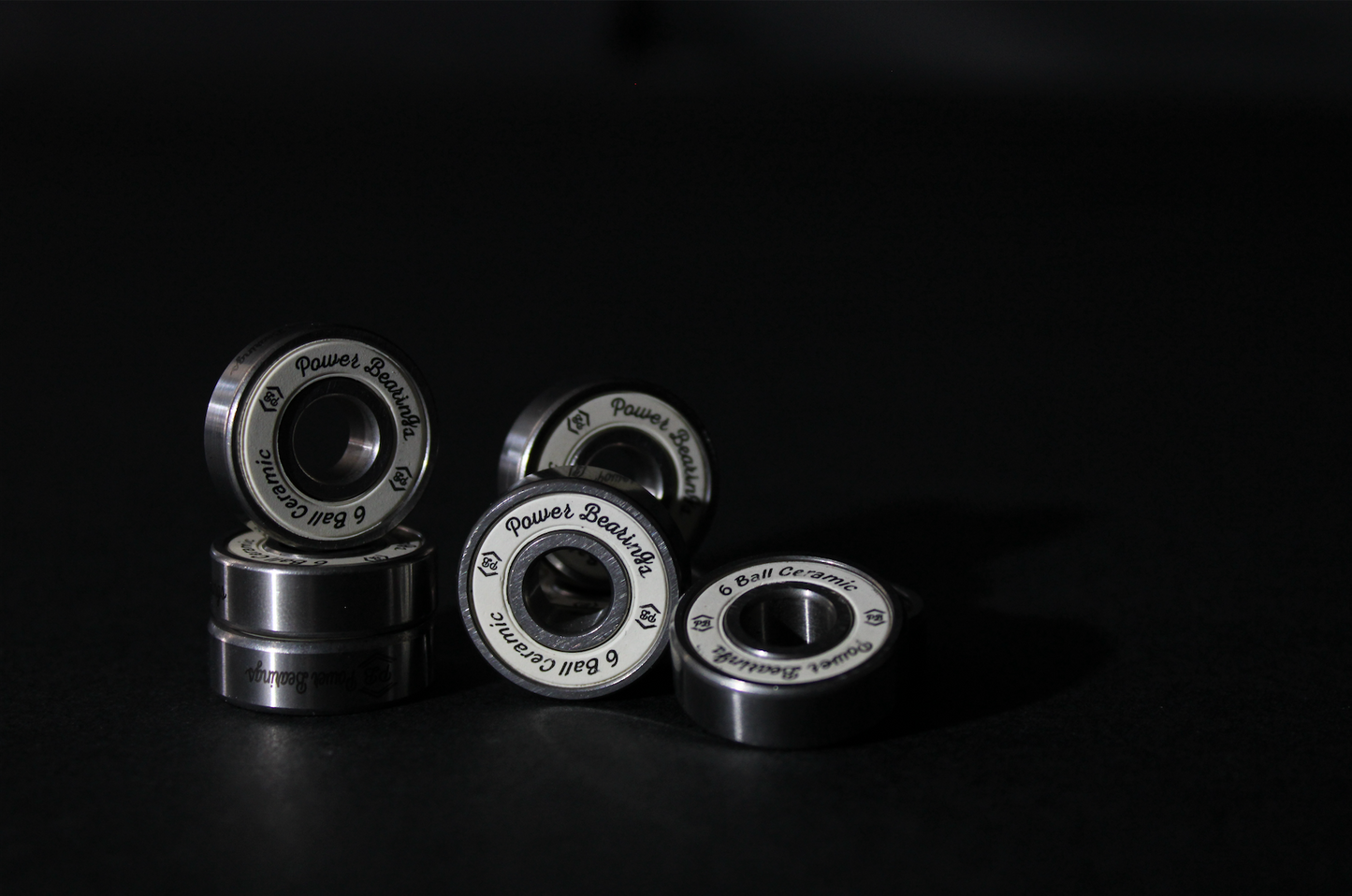 Power Bearings 6-Ball Ceramic inline skate bearings