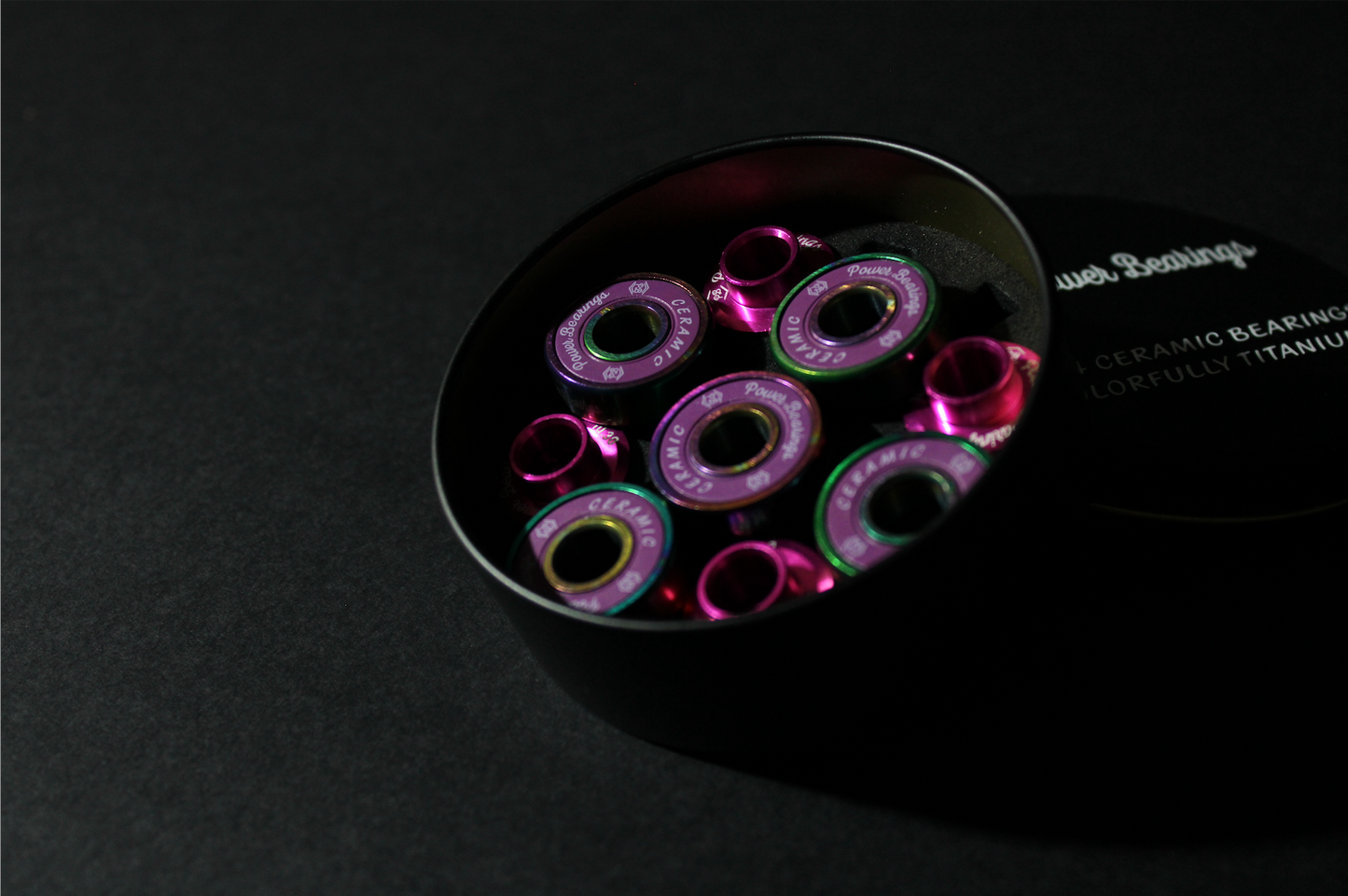 Power Bearings Colorfull Titanium Ceramic