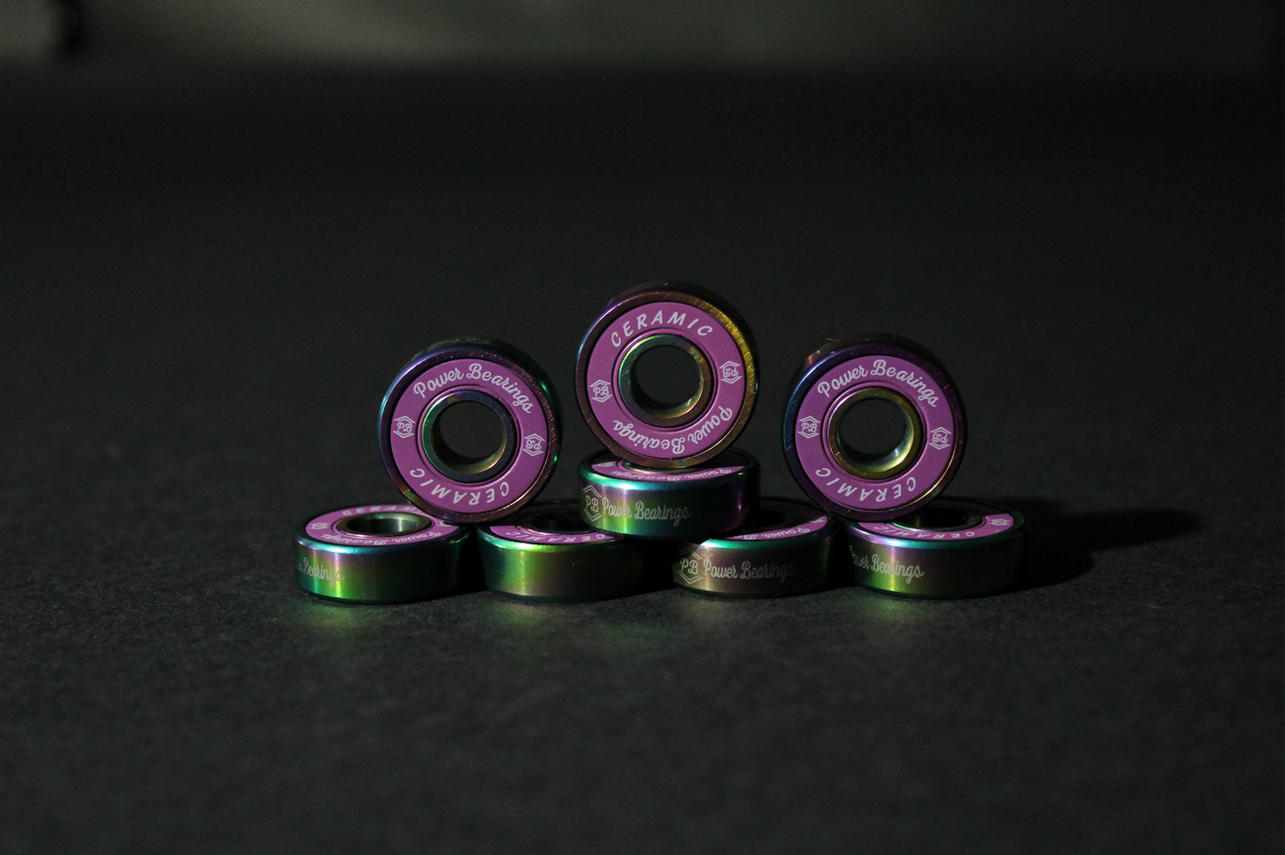 Power Bearings Colorfull Titanium Ceramic