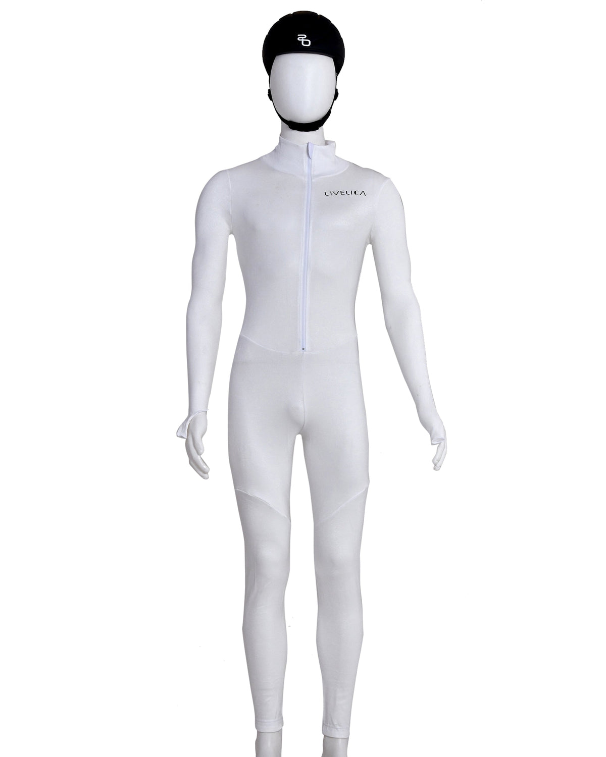 LiveLica Level 3 cut resistant Kevlar undersuit worn for short track falling and crash protection