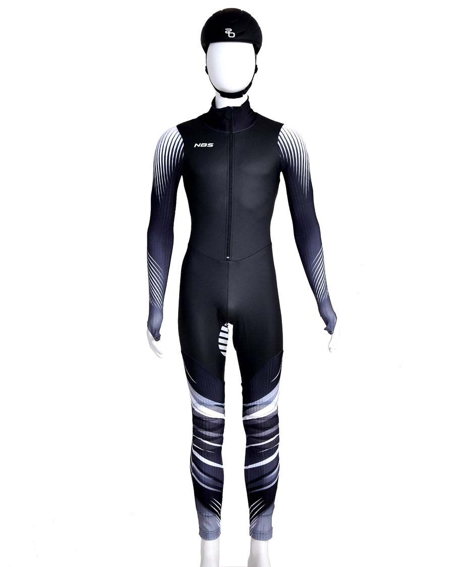 LiveLica Pro short track speed skating race suit shown on a skater
