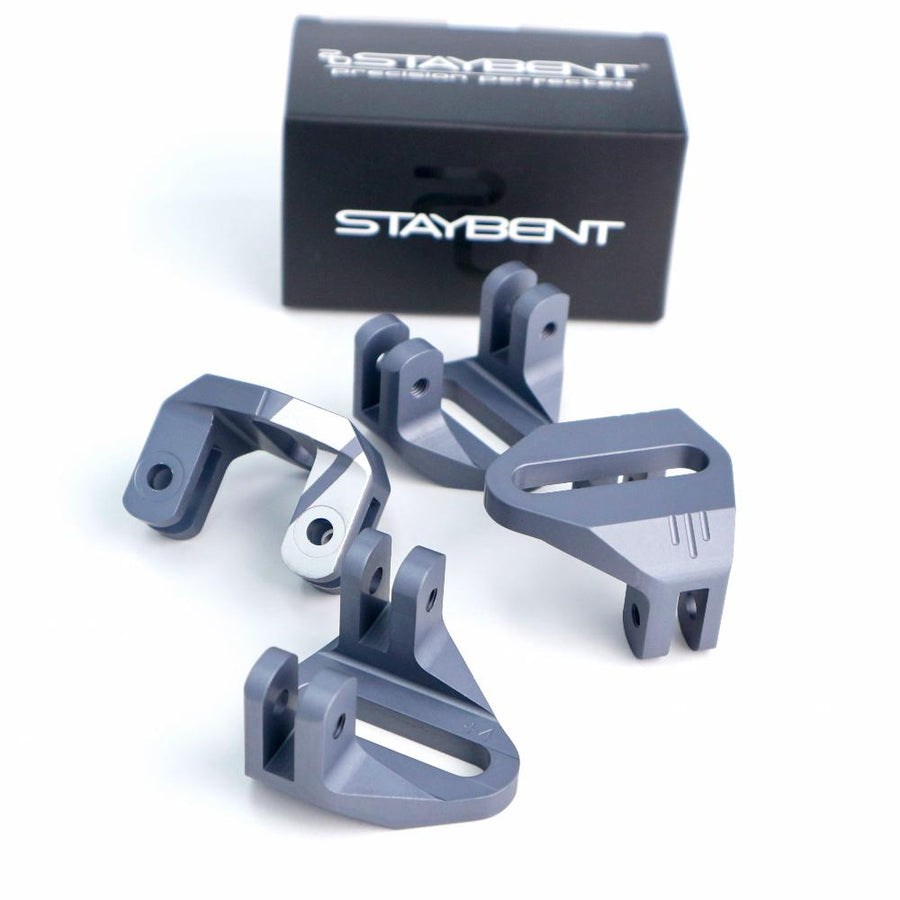 StayBent Short Track PRO Mounting Cups for setting short track blade height