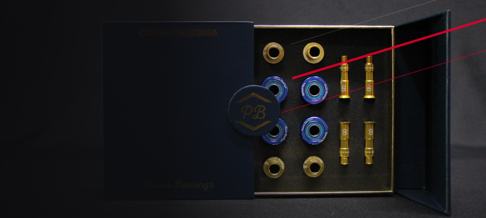 Power Bearings quad skate speed bearings for high speed competition