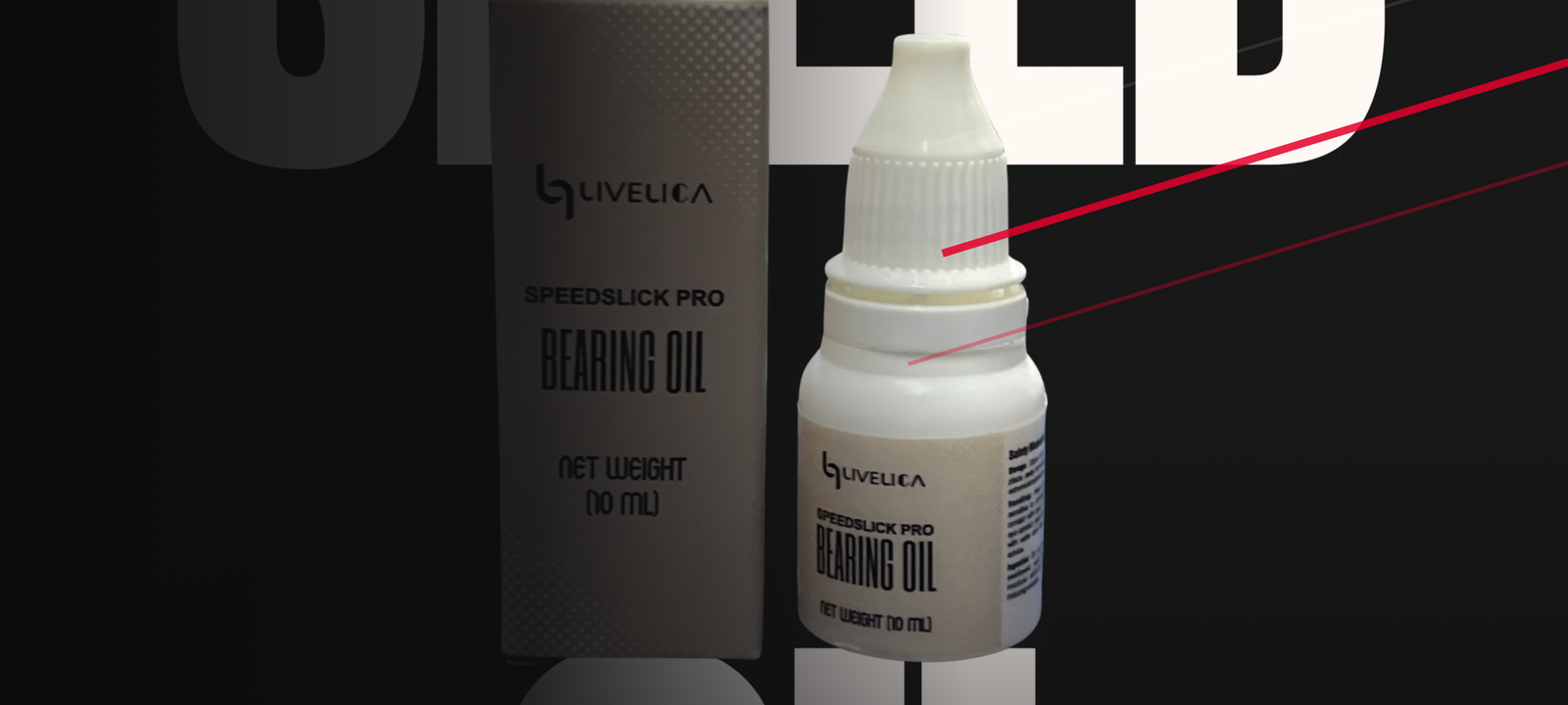 Speedslick Pro bearing oil banner for a guide to skate bearing and wheel care in Indian heat, dust and monsoon conditions