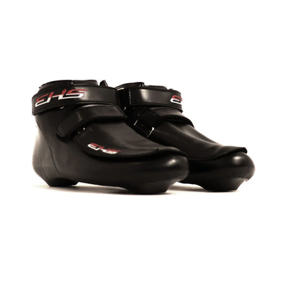EHS short track speed skating boots, side view