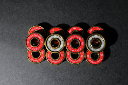 Power Bearings Gold Ceramic bearing set