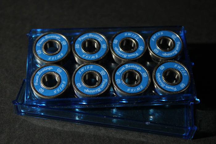 Power Bearings Swiss Steel Ball 608 inline bearings