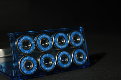 Power Bearings Swiss Steel Ball bearings, close up