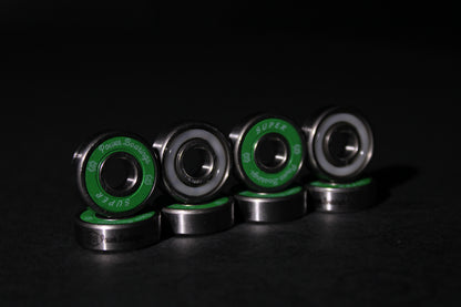 Power Bearings Super ABEC 9 bearings, close up