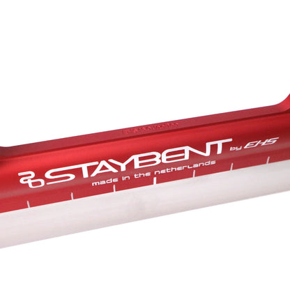 StayBent JaeBee short track blade, logo detail