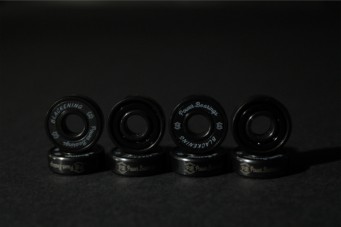 Power Bearings Blackening skate bearings