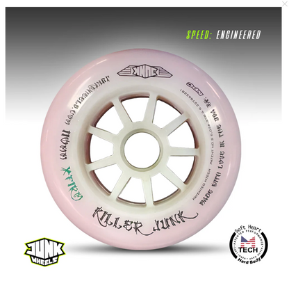 Killer JUNK 110mm XFirm inline skate wheels set of 8