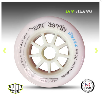 Killer JUNK 110mm XXFirm inline skate wheels set of 8