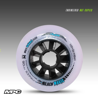 MPC Black Magic XXFirm wheels, close up
