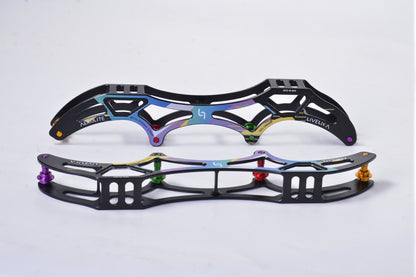 LiveLica Aerolite Hi-Lo Frame 3x110 plus 1x100 for Inline Speed Skating