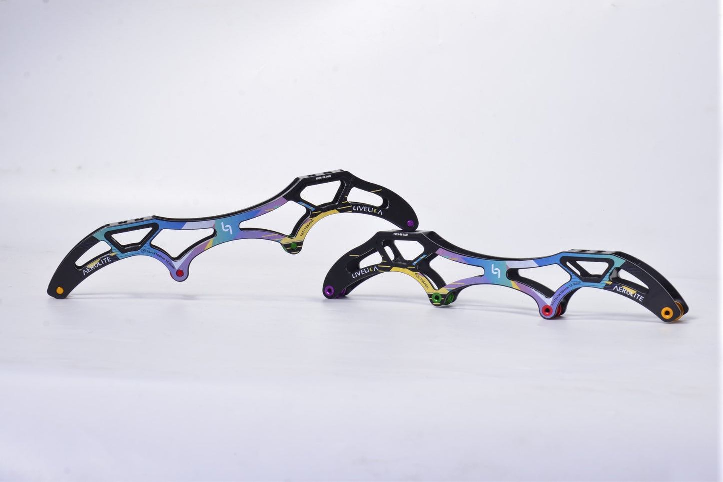 LiveLica Aerolite Hi-Lo Frame 3x110 plus 1x100 for Inline Speed Skating